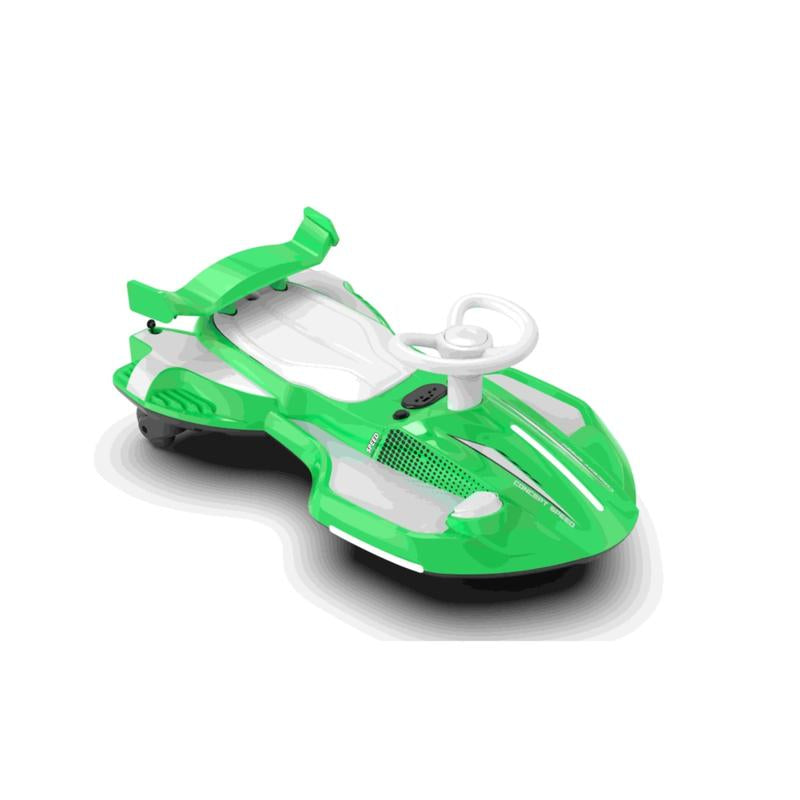 12V Electric Wiggle Car with Pedal, 2 in 1 Wiggle Car Ride on Toys for Kids Ages 3 and Up, Anti-Rollover Flashing Wheels, Bluetooth, Music2