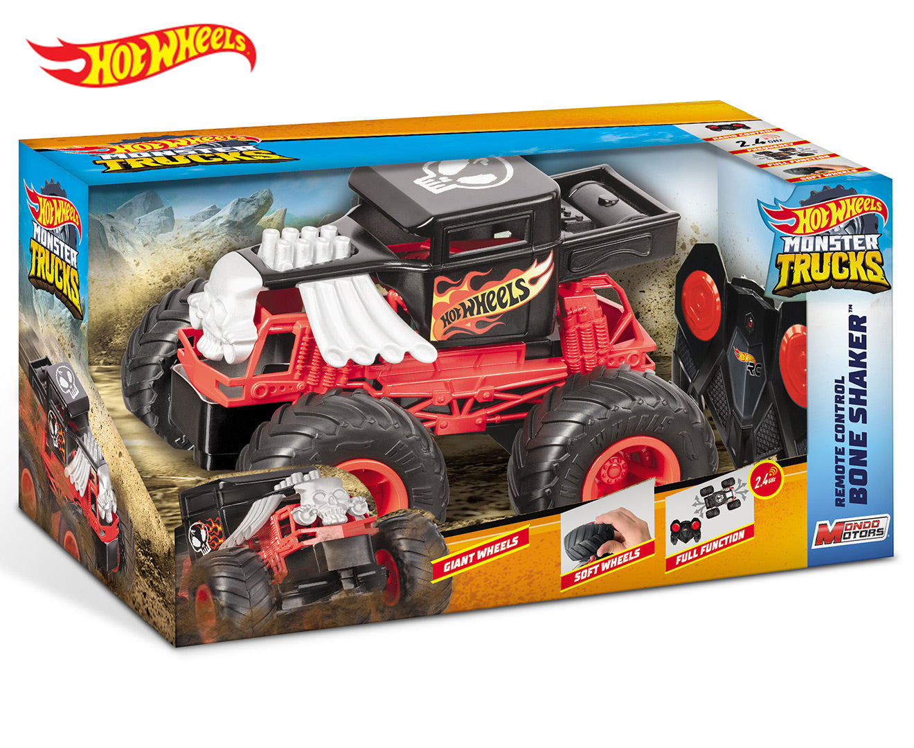 Remote Control Bone Shaker Monster Truck