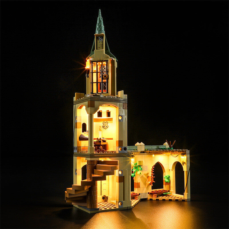 LED Lighting Kit for LEGO Harry Potter 76401 Hogwarts Courtyard Light Kit