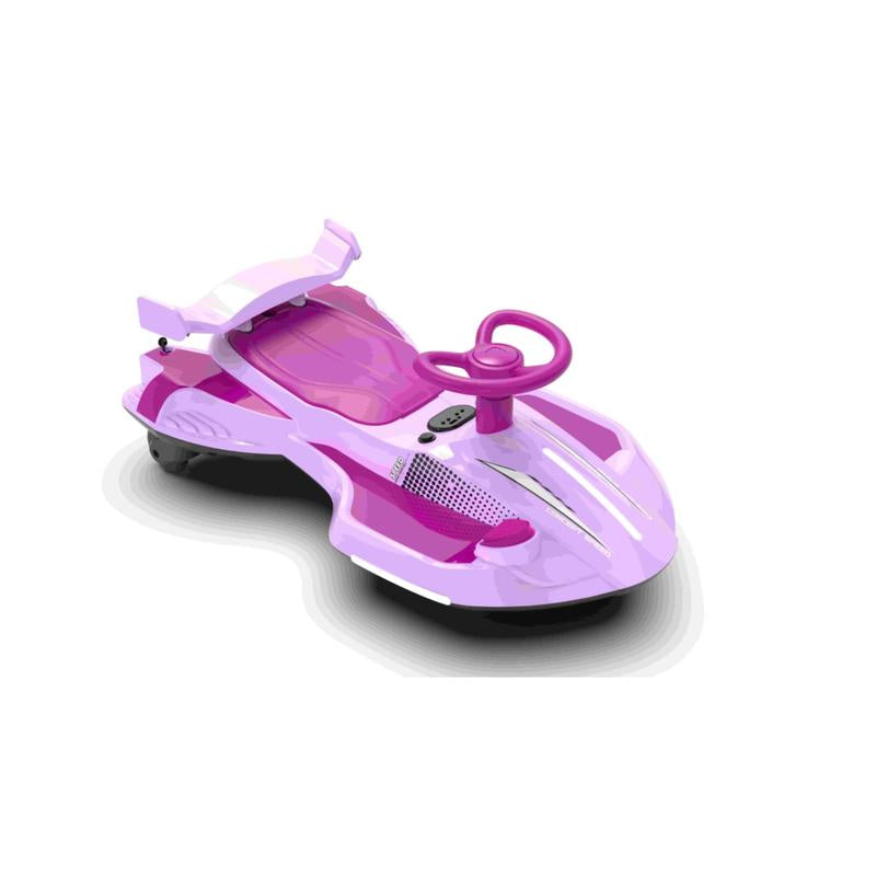 12V Electric Wiggle Car with Pedal, 2 in 1 Wiggle Car Ride on Toys for Kids Ages 3 and Up, Anti-Rollover Flashing Wheels, Bluetooth, Music2