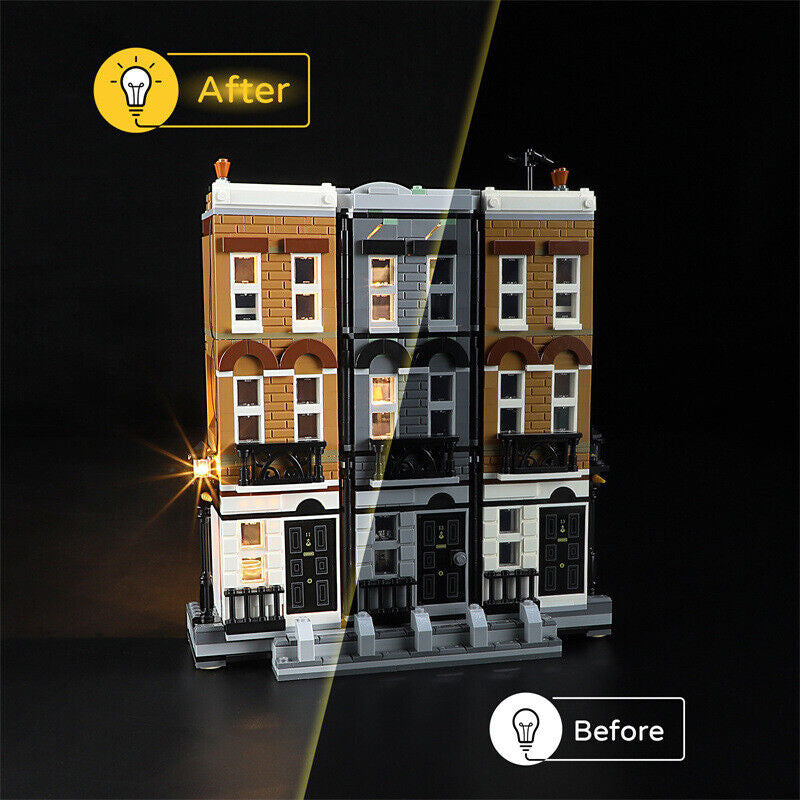 LED Lighting Kit for LEGO Harry Potter 12 Grimmauld Place 76408 Lighting ONLY