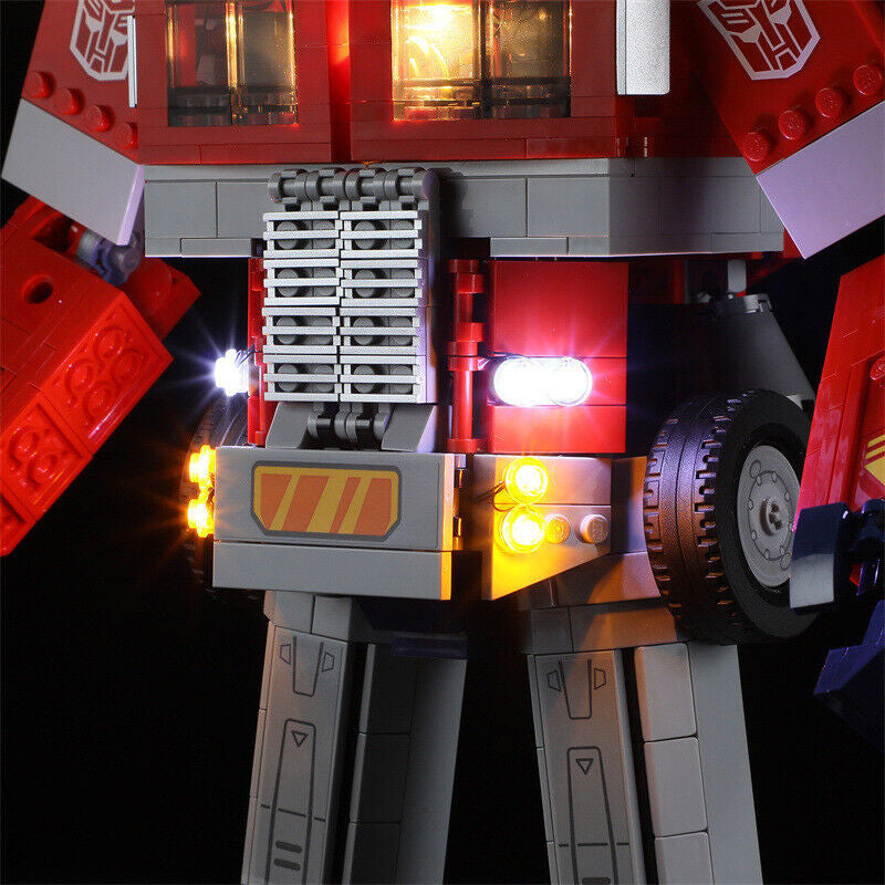 LED Lighting Kit for LEGO 10302 Creator Expert Optimus Prime Lighting ONLY