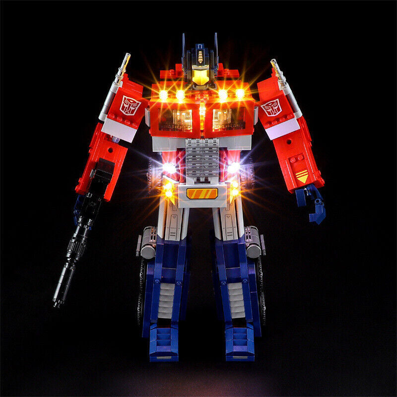 LED Lighting Kit for LEGO 10302 Creator Expert Optimus Prime Lighting ONLY