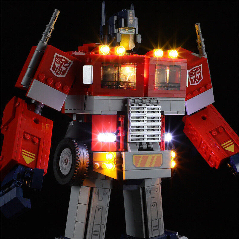 LED Lighting Kit for LEGO 10302 Creator Expert Optimus Prime Lighting ONLY