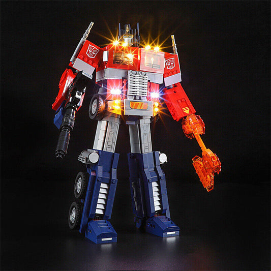 LED Lighting Kit for LEGO 10302 Creator Expert Optimus Prime Lighting ONLY