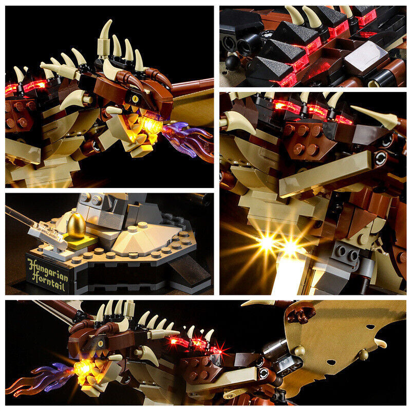 LED Lighting Kit for LEGO Hungarian Horntail Dragon Lighting Kit ONLY