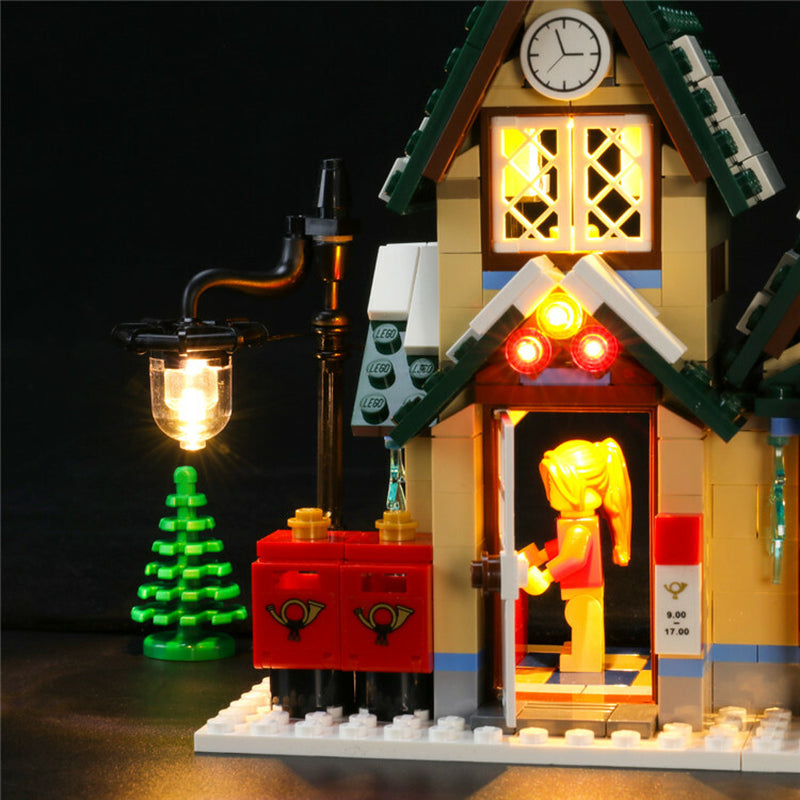 LED Lighting Kit for LEGO Winter Village Post Office 10222 Light Kit ONLY