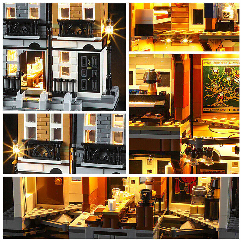 LED Lighting Kit for LEGO Harry Potter 12 Grimmauld Place 76408 Lighting ONLY