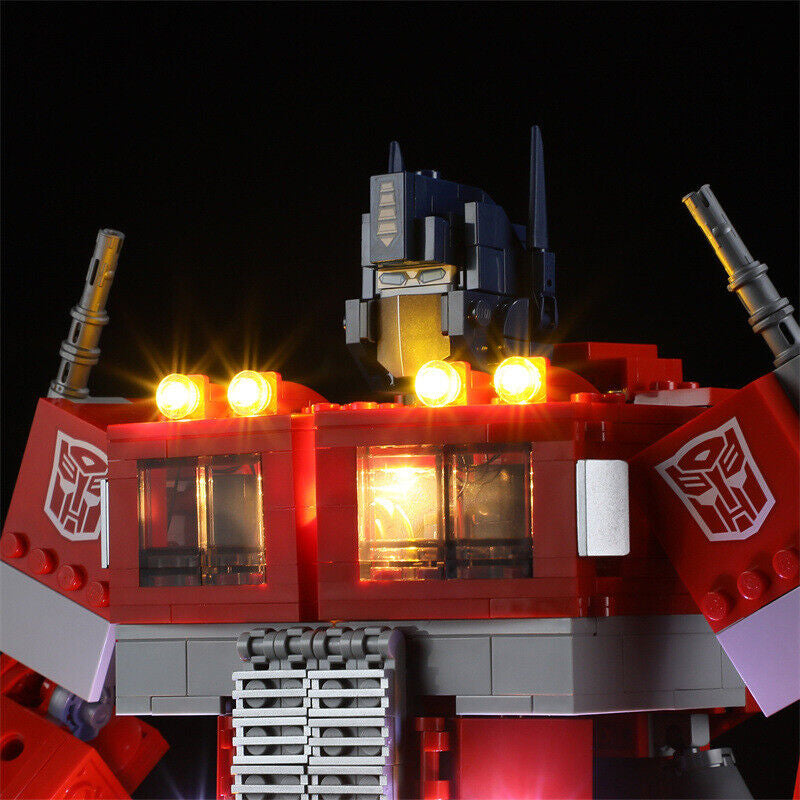 LED Lighting Kit for LEGO 10302 Creator Expert Optimus Prime Lighting ONLY