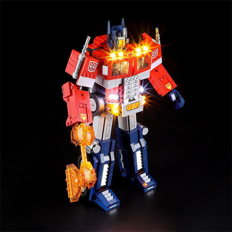 LED Lighting Kit for LEGO 10302 Creator Expert Optimus Prime Lighting ONLY